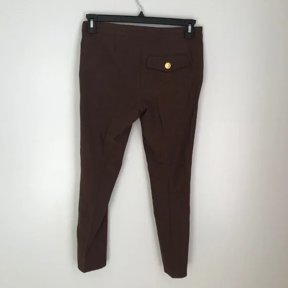 New Vertigo Paris Brown Career Ankle Pants - Picture 4 of 6